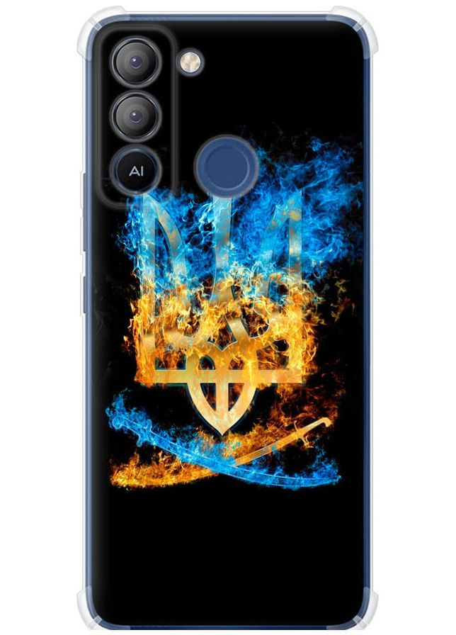 Силіконовий протиударний с посиленими кутами чохол 'Герб' для Endorphone Tecno POP 5 LTE BD4 (264913559)