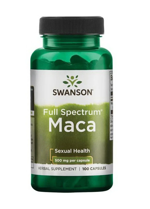 Мака Full Spectrum Maca 500 mg 100 caps Swanson (257271986)