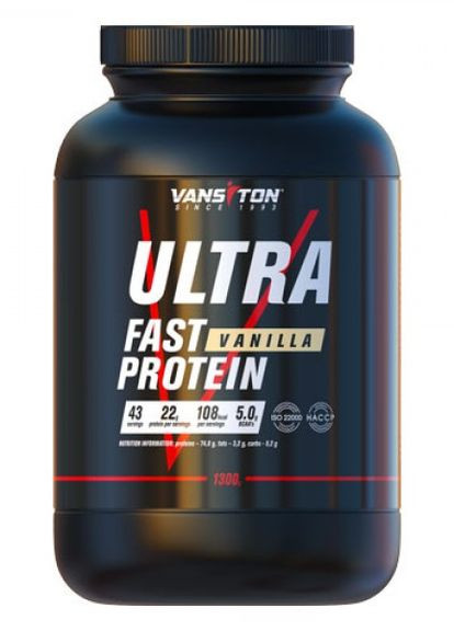 Протеин Ультра-Про 1300г (Ваниль) Vansiton (275133145)