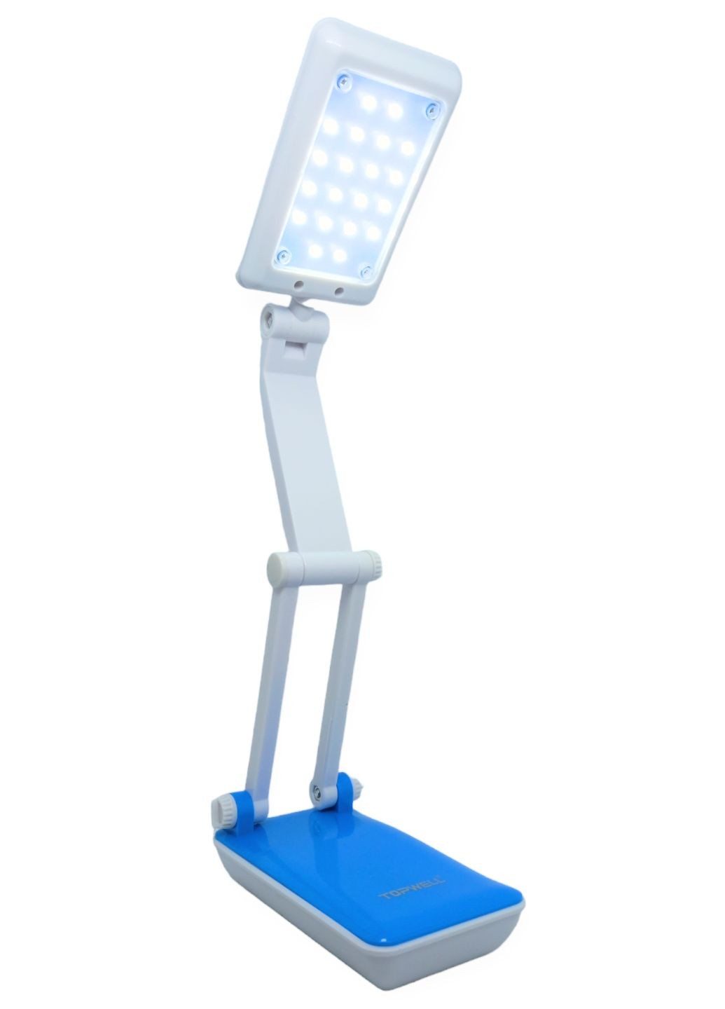 Лампа на аккумуляторе светодиодная LED ЛЕД настольная раскладная трансформер зарядка от сети Topwell 1019 No Brand (267579548)