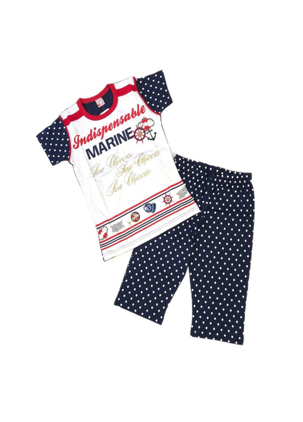 Комбинированная пижама на девочку Roly