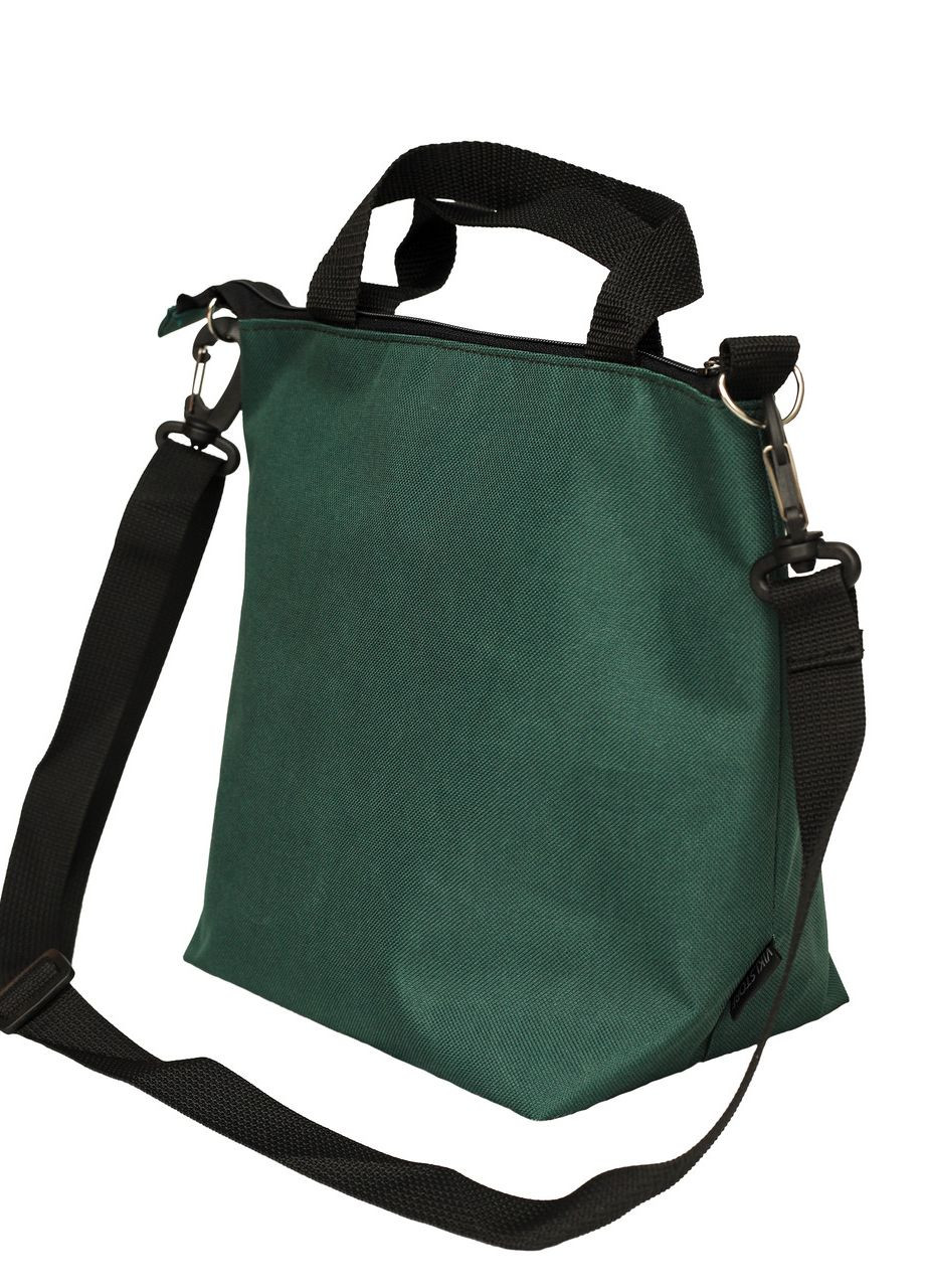 Термосумка Зіпер зеленого цвета VS Thermal Eco Bag (260356917)
