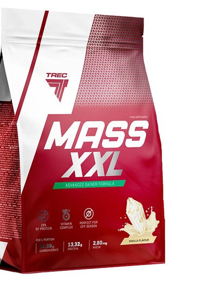 MASS XXL 4800 g /69 servings/ Vanilla Trec Nutrition (258190414)