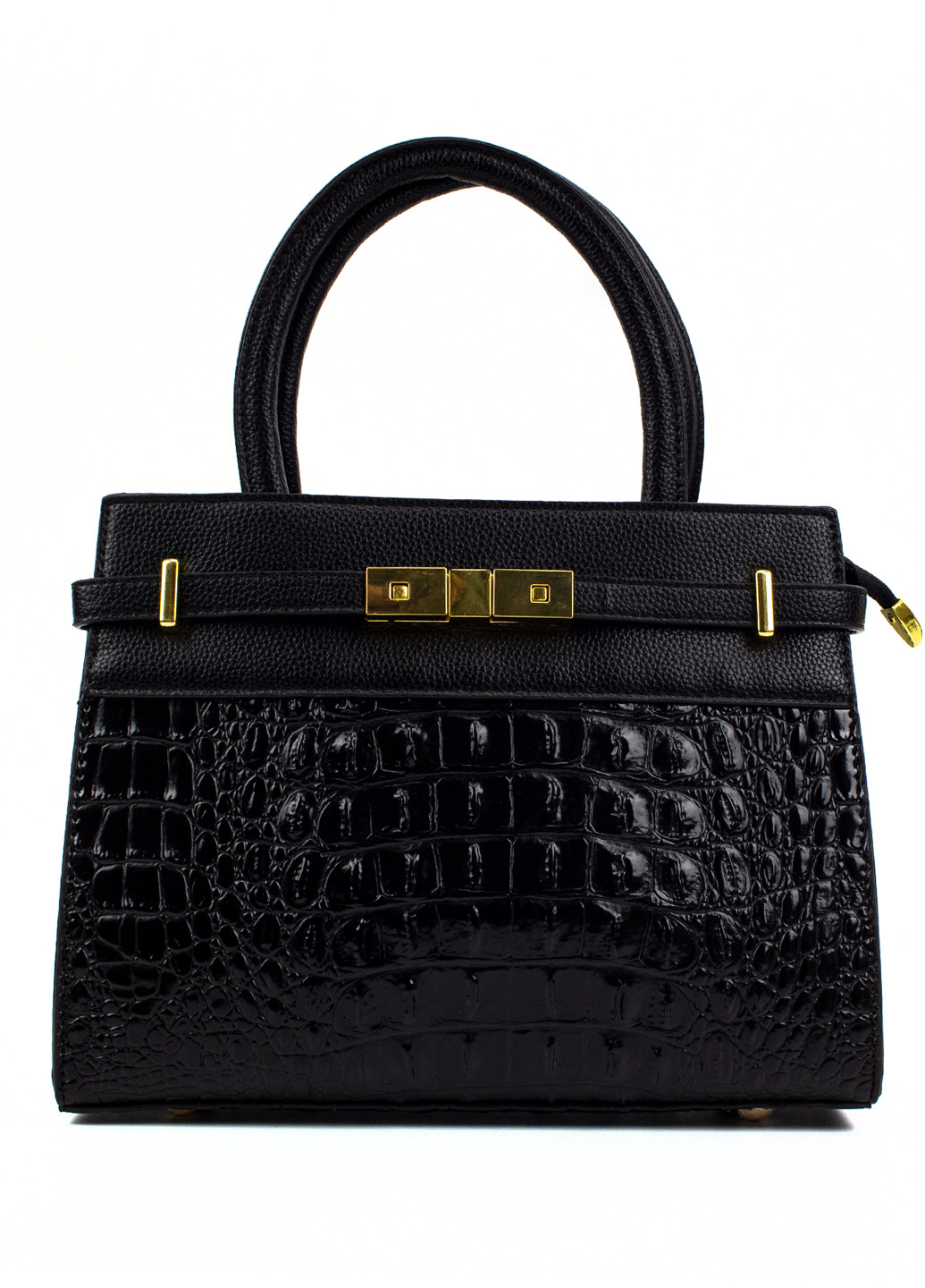 Женская сумка с крокодиловым тиснением, черная Corze ab14065 (267147044)