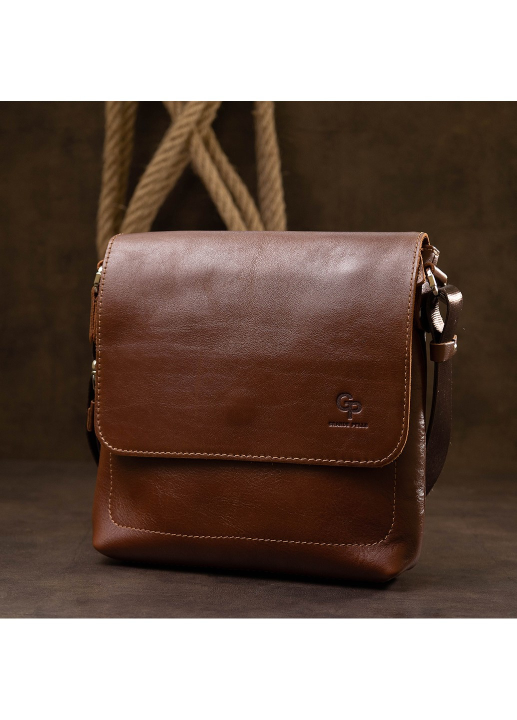 Мужская сумка Grande Pelle (257179217)