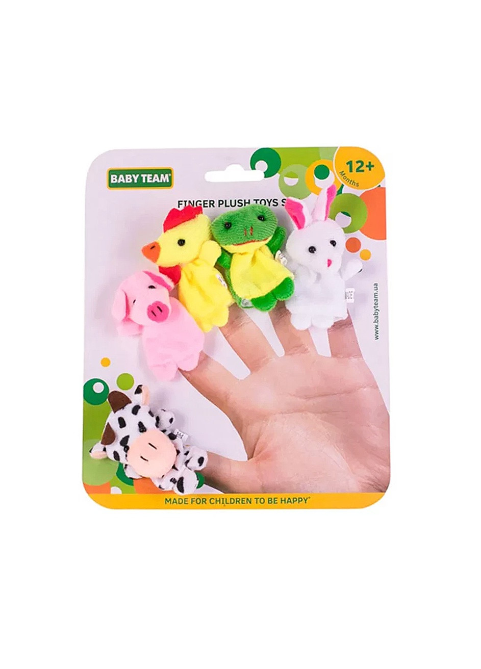 Набор игрушек на пальце «Веселые пушистики» цвет разноцветный ЦБ-00197966 Baby Team (259465731)
