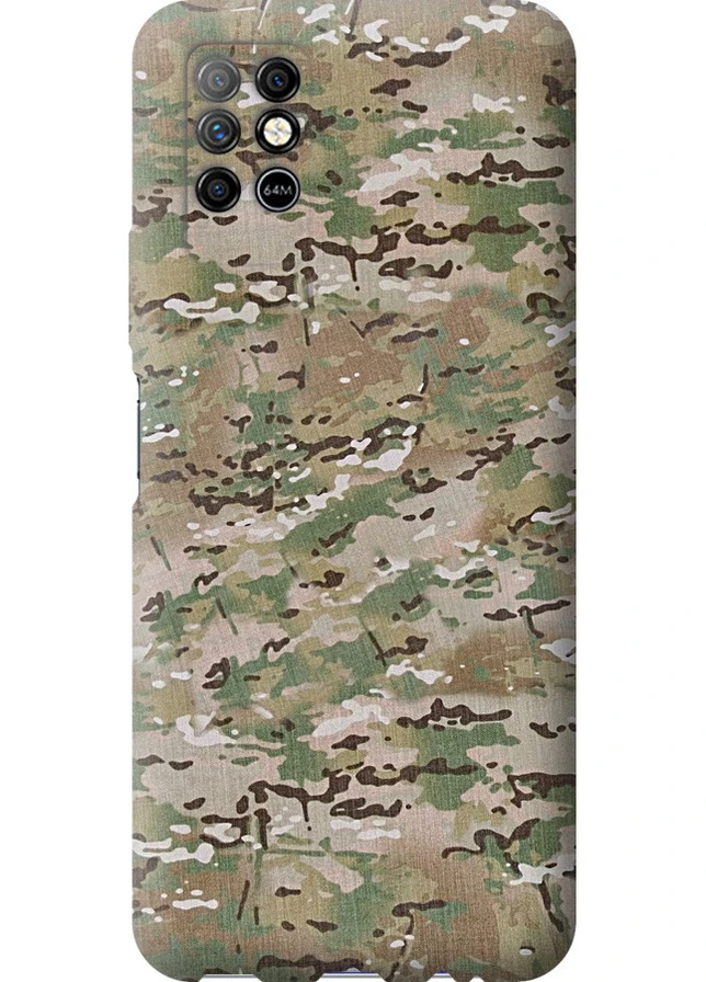 Силиконовый чехол 'Камуфляж v5' для Endorphone Infinix Note 8 (259160030)