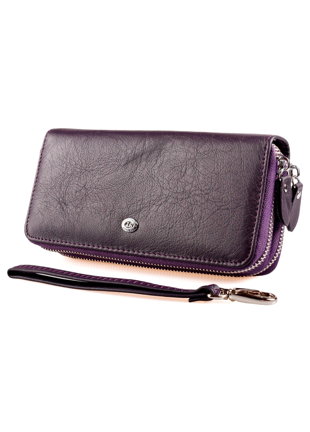 Жіночий шкіряний гаманець на дві блискавки ST 238-2 (268219118)