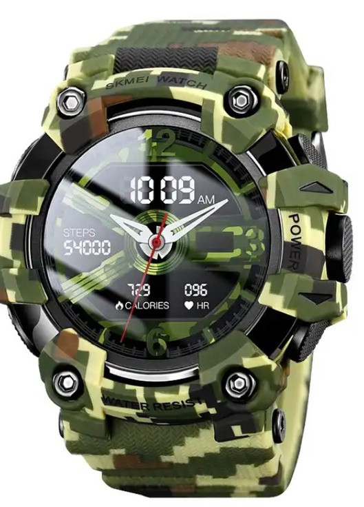 Умные часы 231 Smart Nano Khaki спортивные, умные Skmei (259318936)