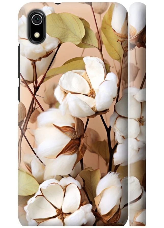 3D пластиковый матовый чехол 'Хлопок' для Endorphone Xiaomi Redmi 7A (267320451)