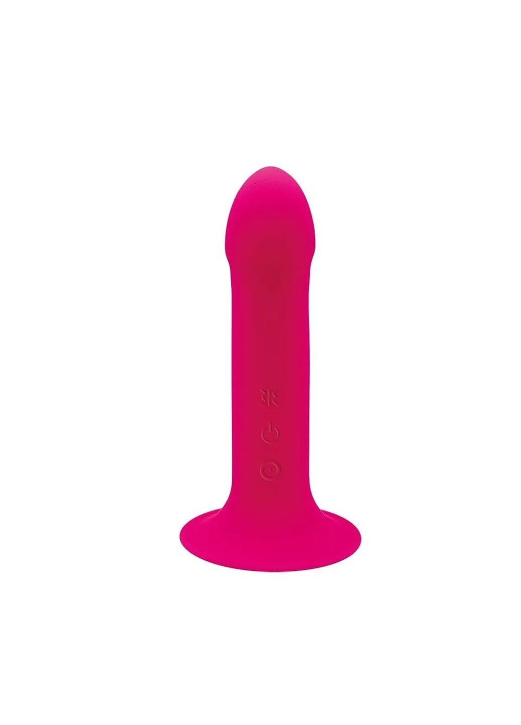 Двошаровий ділдо з вібрацією Hitsens 2 Pink, відмінно для страпона, макс діаметр 4 см, Adrien Lastic (269698354)