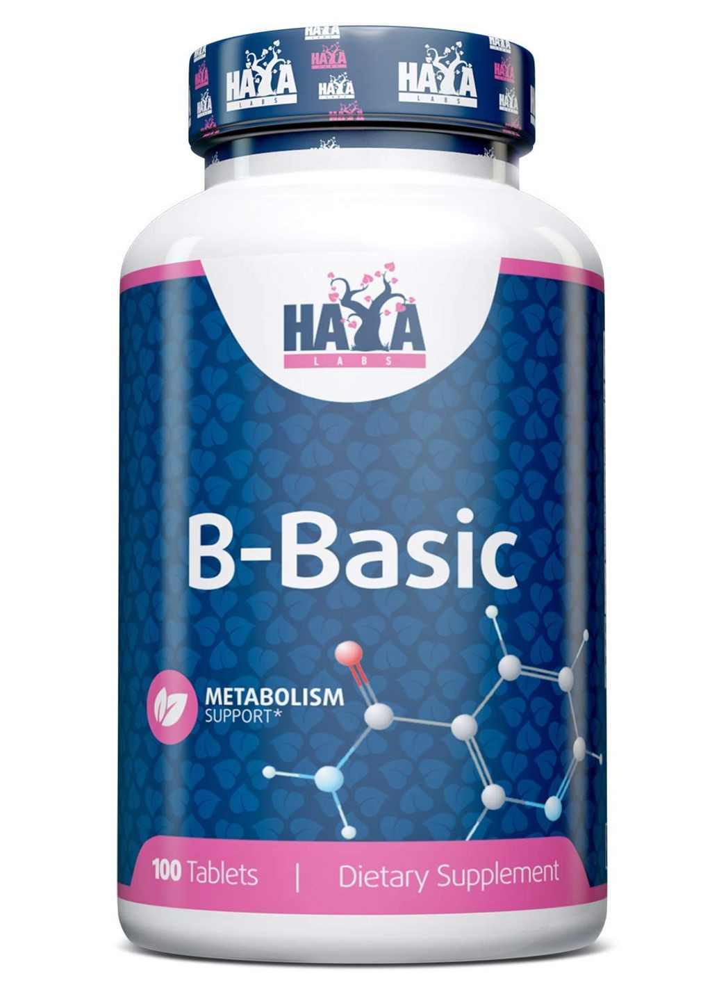 Комплекс вітамінів В B-Basic 100 Tabs Haya Labs (274726753)