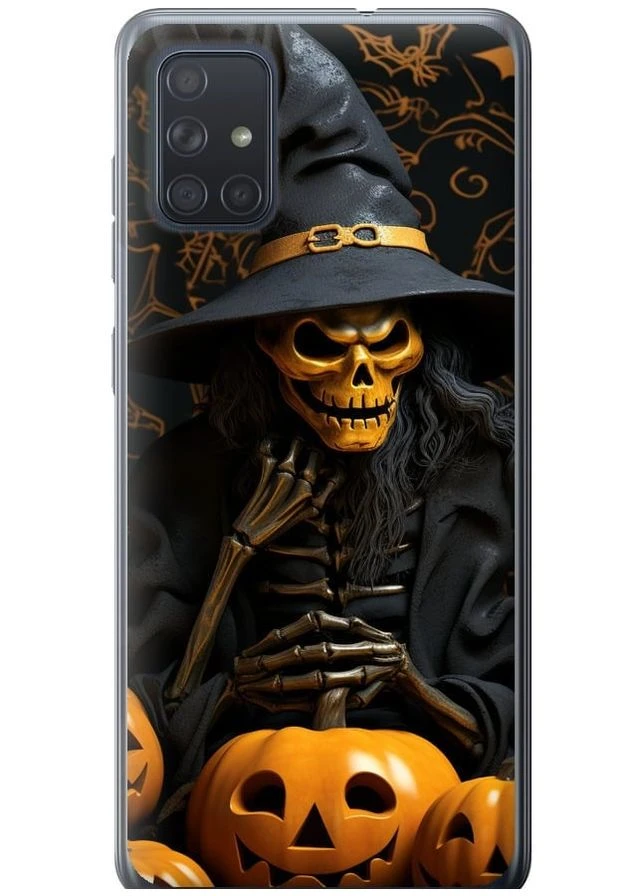 2D пластиковий чохол 'Хелловін 2' для Endorphone Samsung Galaxy A71 2020 A715F (266812687)