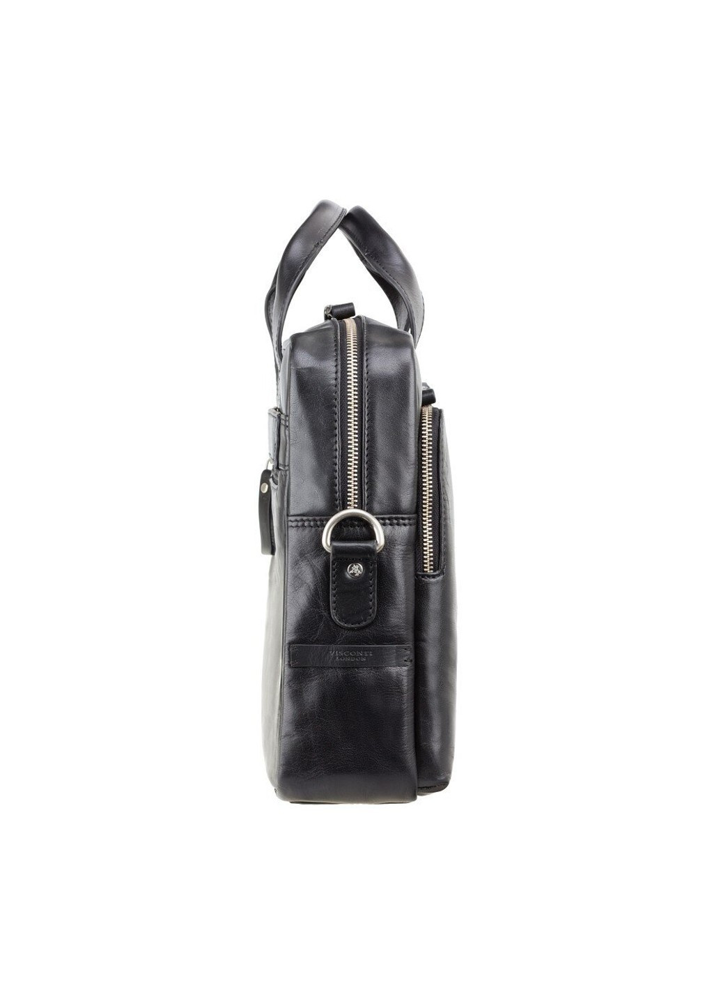 Мужская кожаная сумка с RFID защитой ml30 blk Visconti (262086625)
