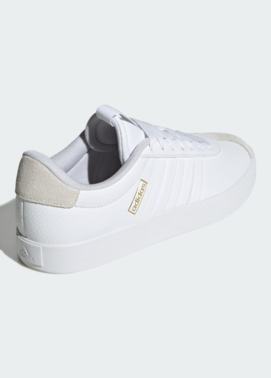 Білі всесезонні кросівки vl court 3.0 low skateboarding adidas