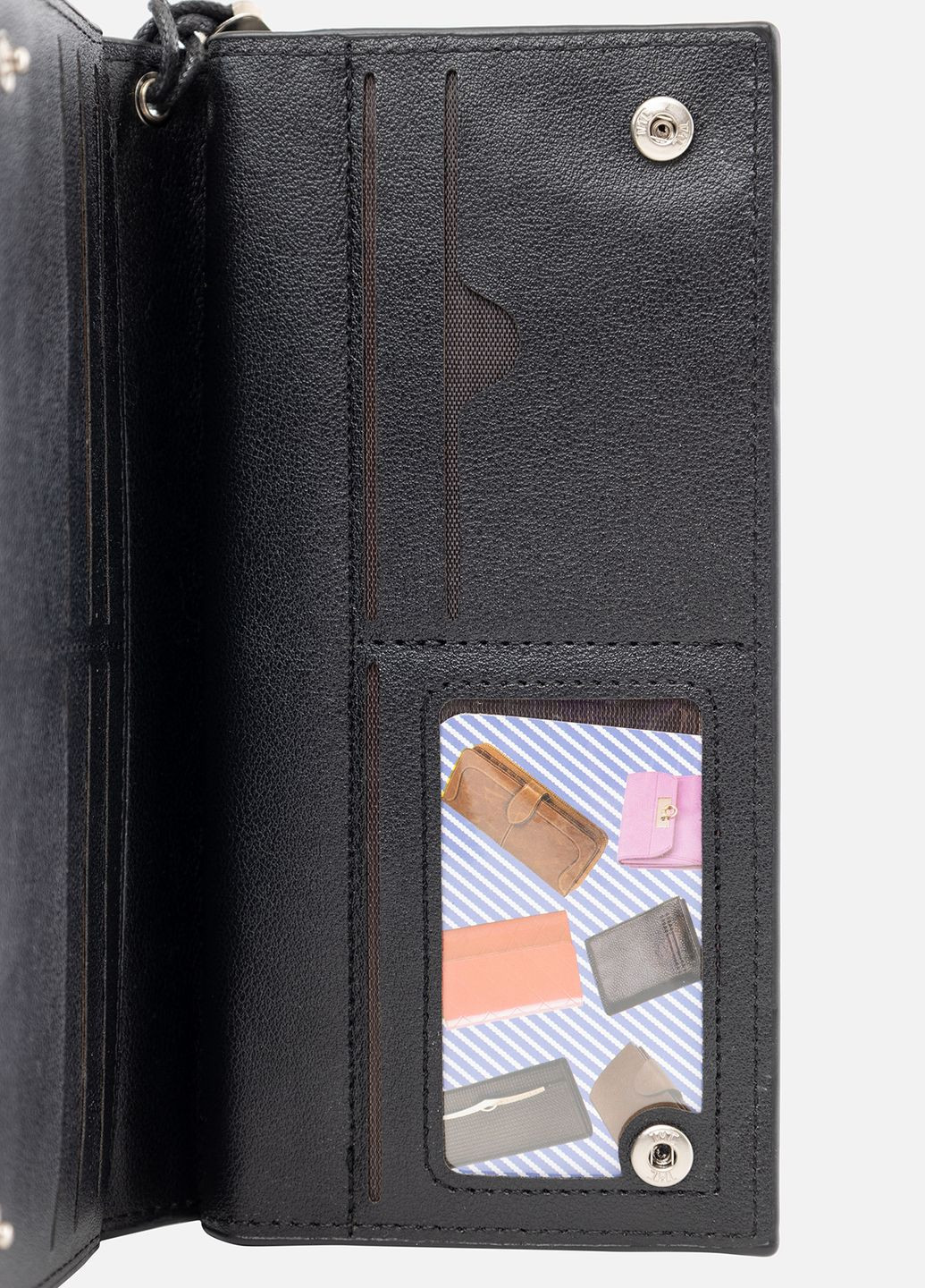 Мужской кошелек – цвет черный ЦБ-00175216 No Brand (276903570)