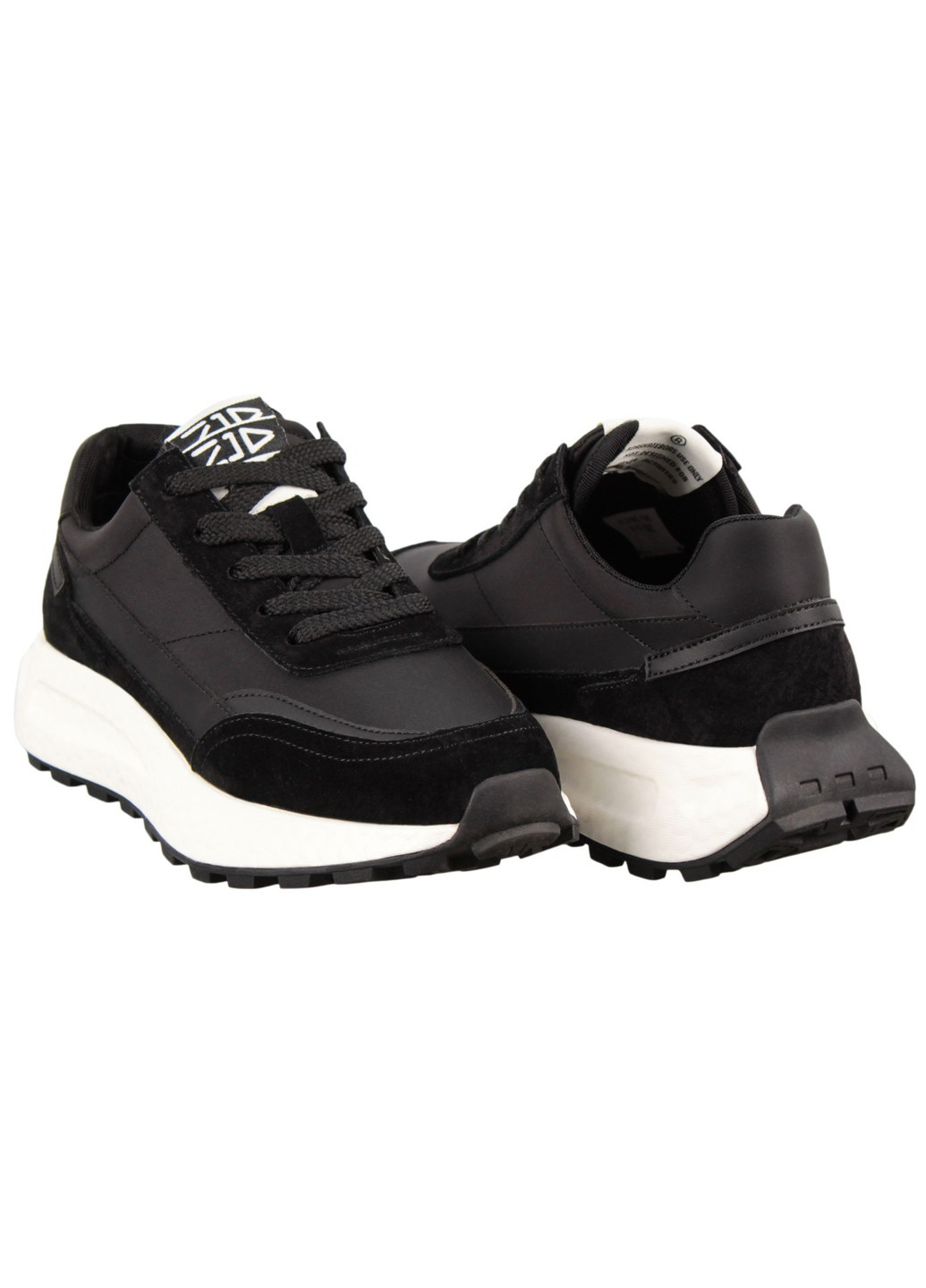 Черные демисезонные женские кроссовки 199390 Berisstini