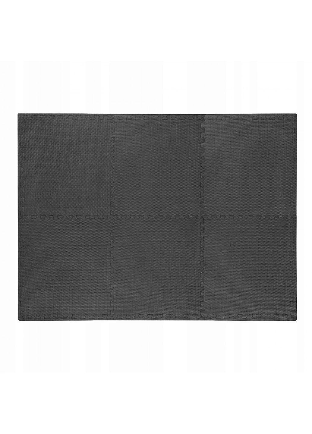 Мат-пазл (ласточкин хвост) Mat Puzzle EVA 180 x 120 x 1 cм 4FJ0387 Black 4FIZJO (259262454)