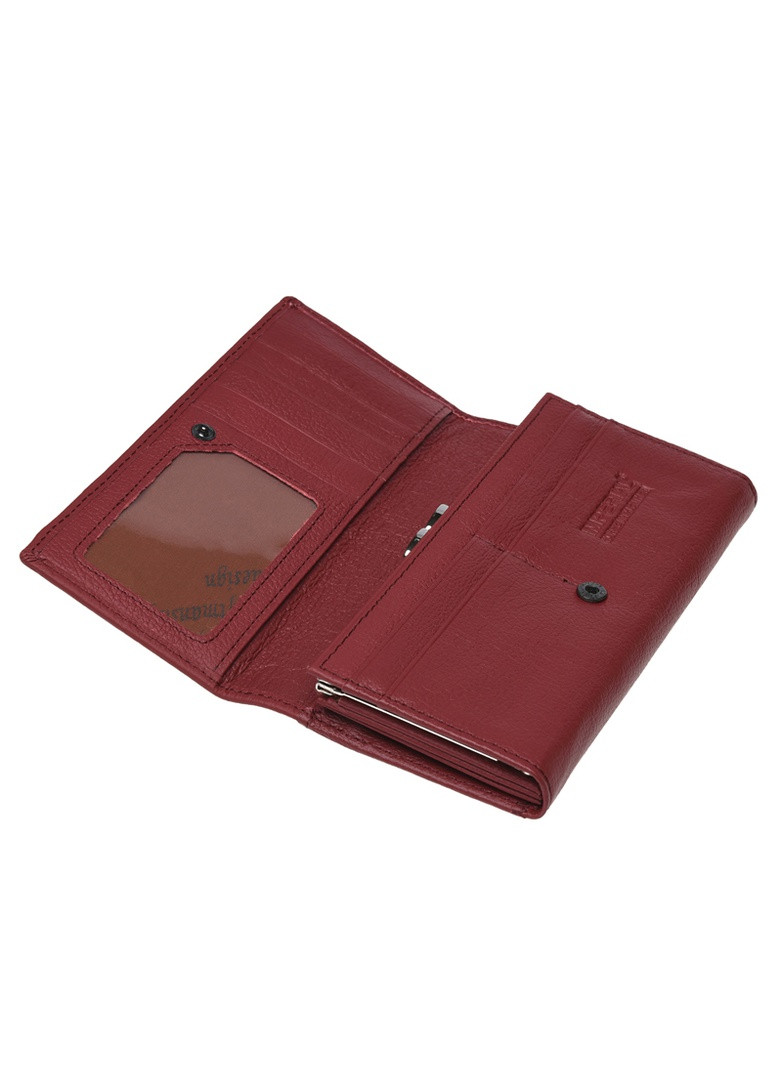 Гаманець жіночий шкіряний A0001 Red бордовий Horse Imperial (259771429)