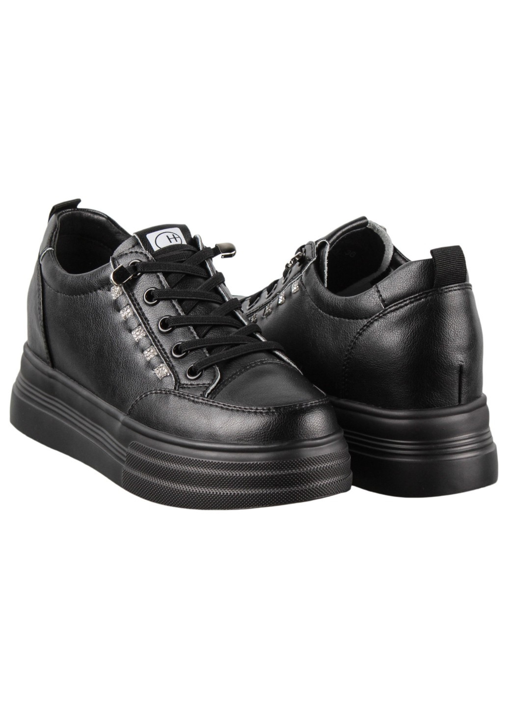 Черные демисезонные женские кроссовки 198907 Buts