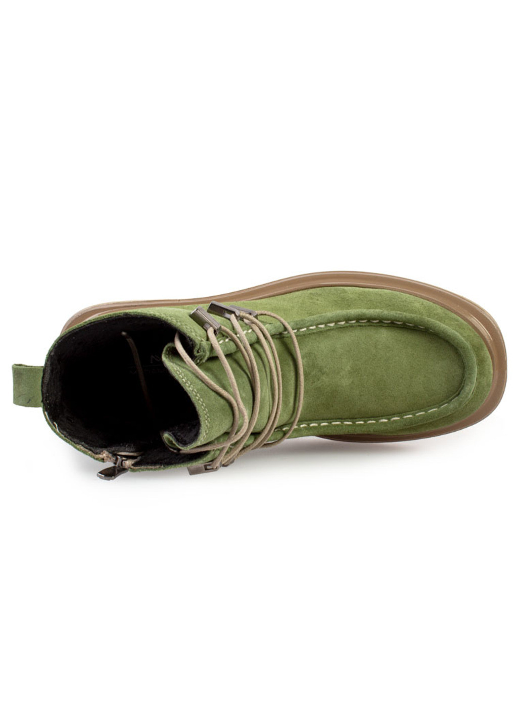 Зимние ботинки женские бренда 8501223_(1) ModaMilano из натурального нубука