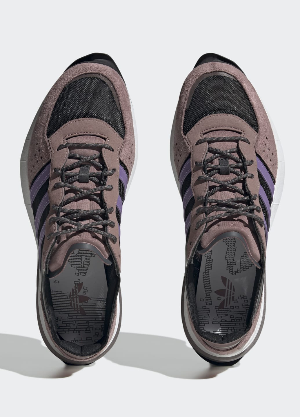 Фиолетовые всесезонные кроссовки esiod adidas