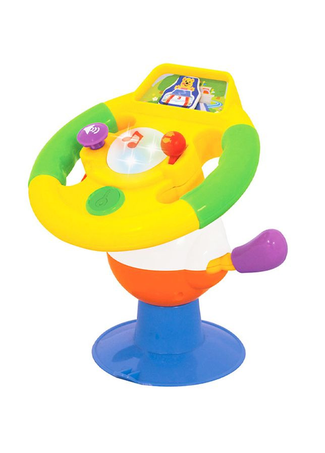 Іграшка на присоску Kiddi Smar t– Розумне кермо колір різнокольоровий ЦБ-00238674 KIDDI SMART (272593032)