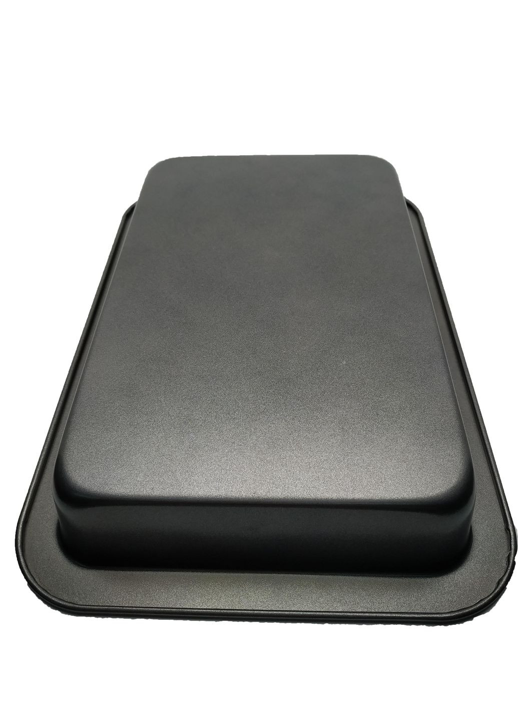 Форма для выпекания прямоугольная 34х24х5см с антипригарным покрытием темно-серый углеродистая сталь арт. 78210 Krauzer (264647668)