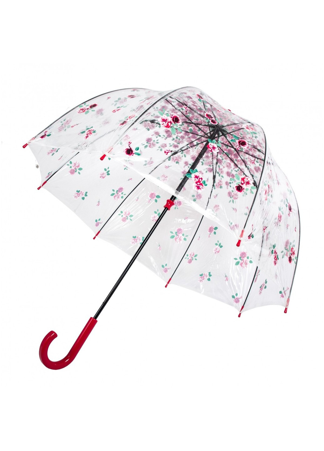 Жіноча механічна парасолька-тростина Birdcage-2 L042 Rose Bud (Рожевий бутон) Fulton (262449502)
