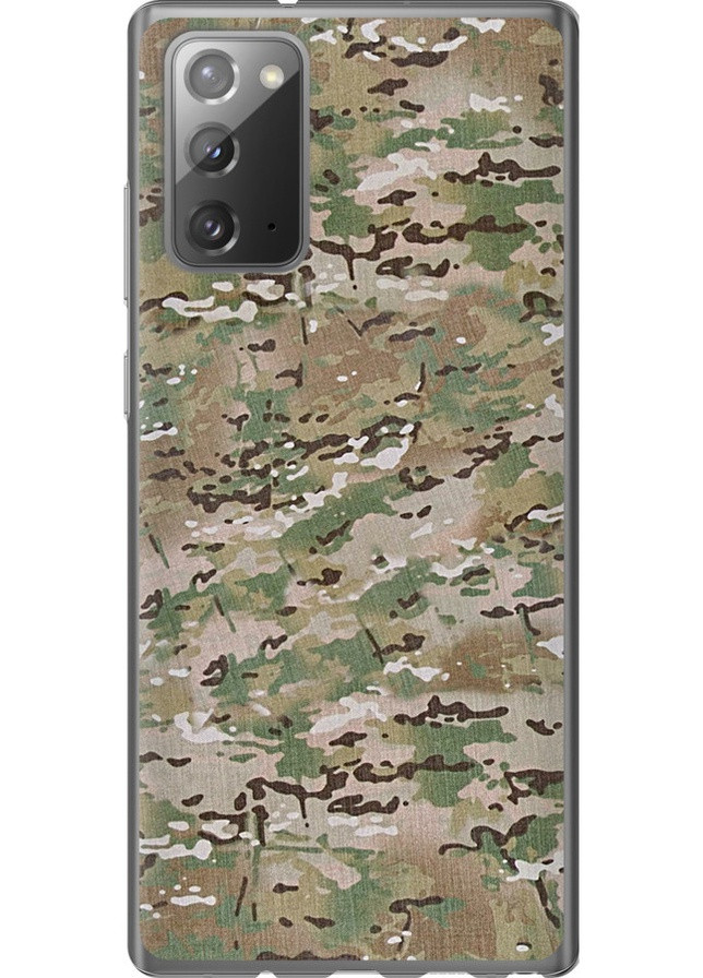 Силиконовый чехол 'Камуфляж v5' для Endorphone Samsung Galaxy Note 20 (259159480)