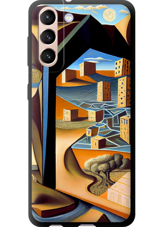 TPU чорний чохол '5618' для Endorphone Samsung Galaxy S21 (258183593)