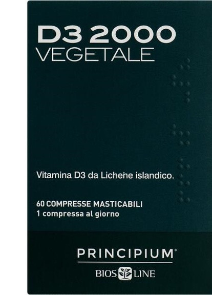 Principium D3 2000 Vegetale 60 Tabs Bios Line (258646355)