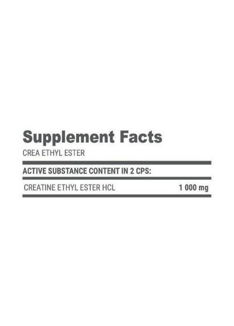 Crea Ethyl Ester 250 Caps Extrifit (259734521)