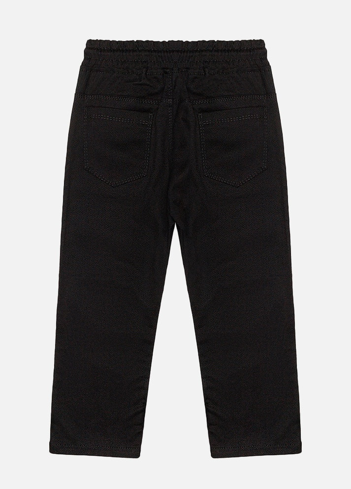 Черные демисезонные брюки Sercino