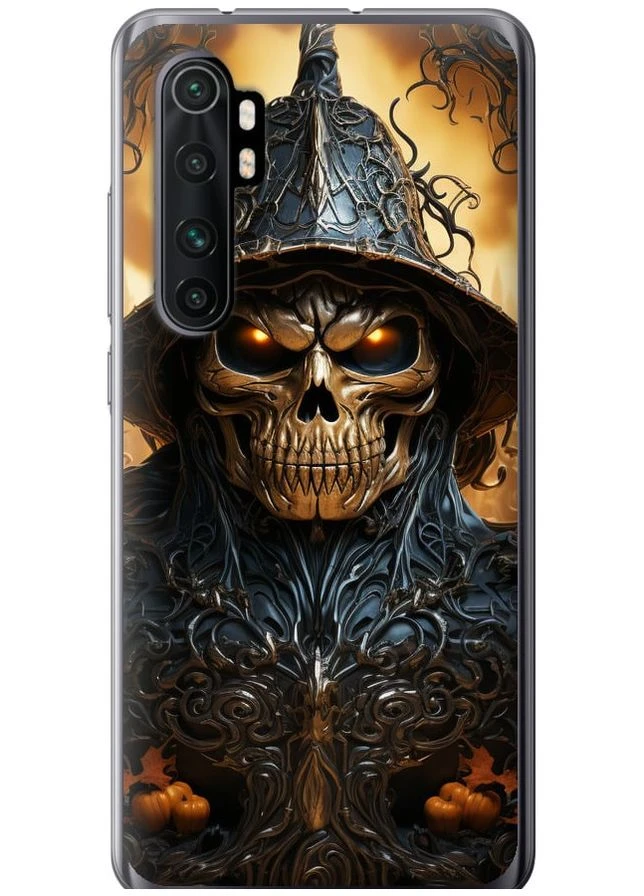 Силіконовий чохол 'Череп 2' для Endorphone Xiaomi Mi Note 10 Lite (266810981)