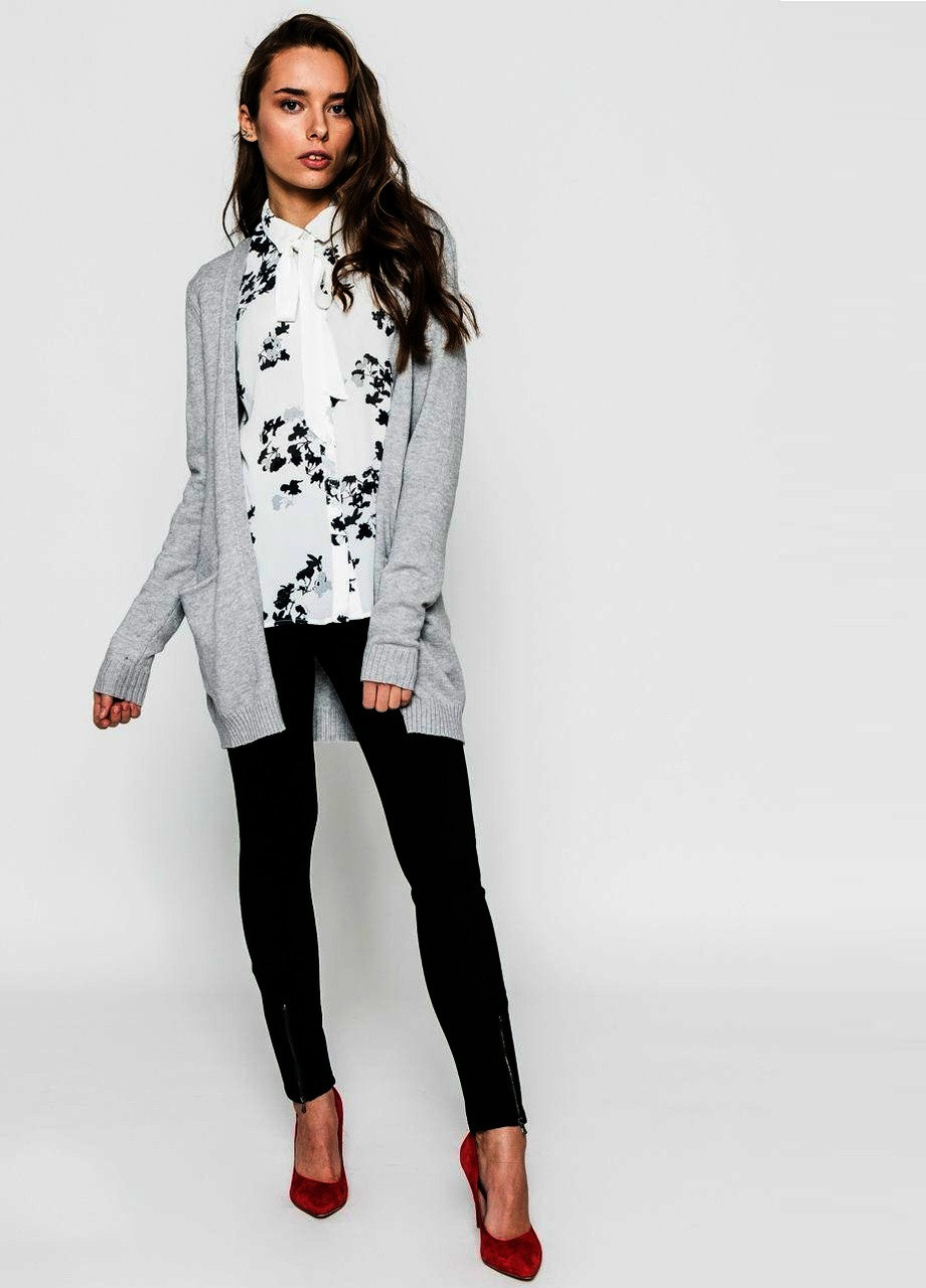 Серый кардиган Vila