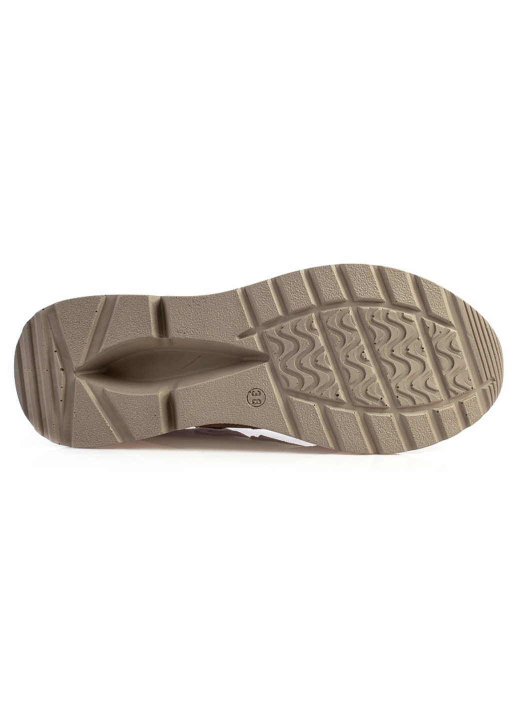 Бежевые демисезонные кроссовки женские бренда 8401324_(3) ModaMilano