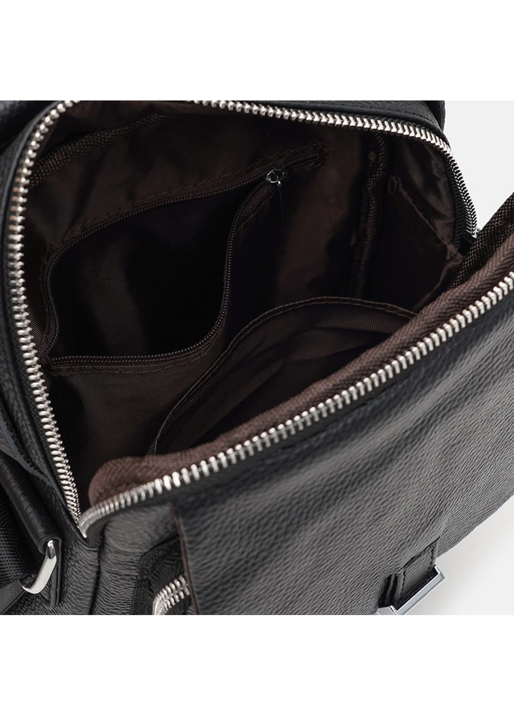 Чоловічі шкіряні сумки k19747-black Borsa Leather (266143356)