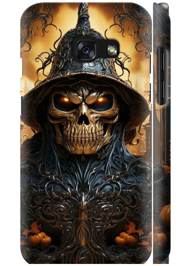 3D пластиковый матовый чехол 'Череп 2' для Samsung Galaxy A3 (2017) Endorphone Samsung Galaxy A3 (2017) (266807282)