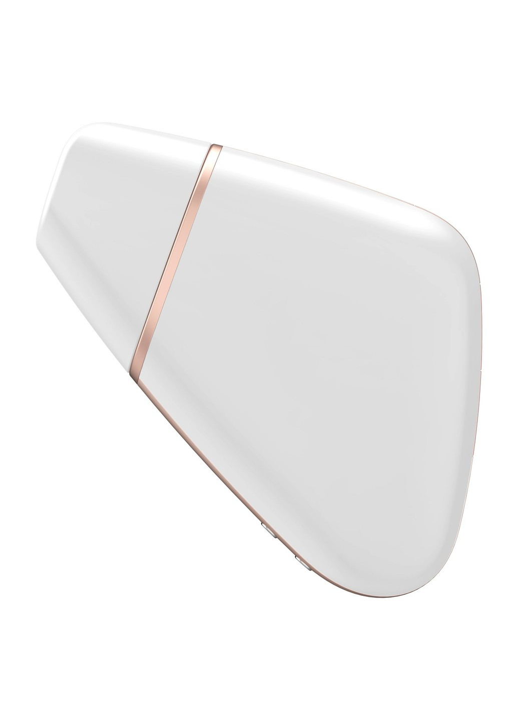 Вакуумный клиторальный стимулятор Love Triangle White с управлением через интернет Satisfyer (259751527)