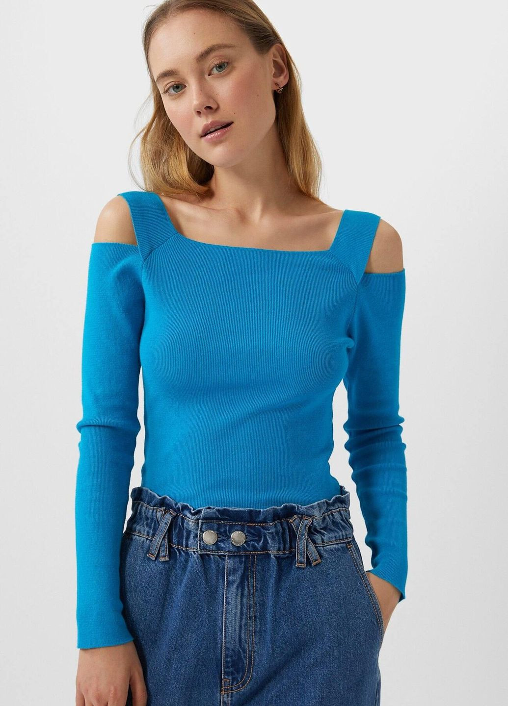 Топ демісезон,блакитний, Stradivarius (263690899)