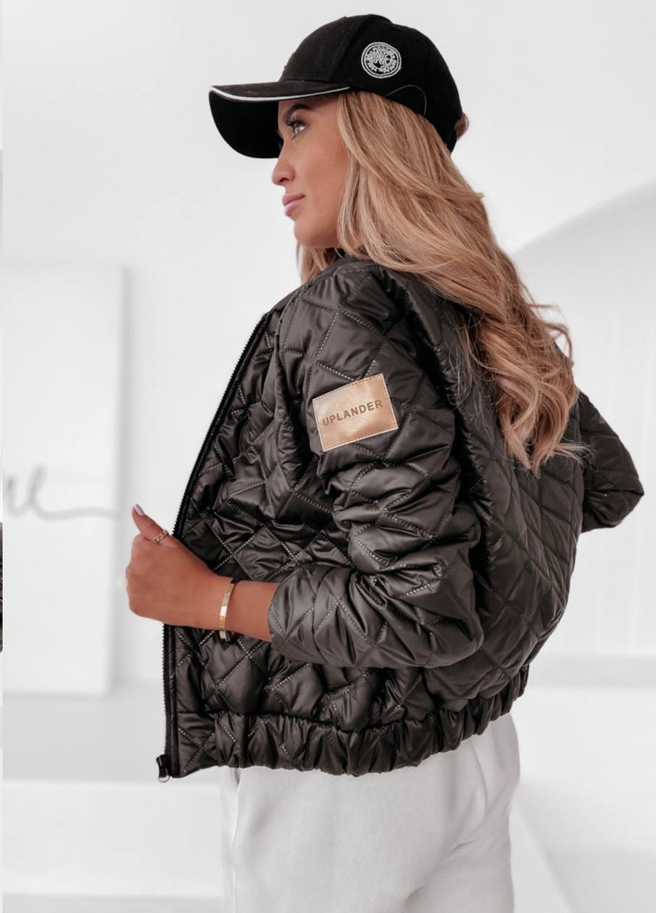 Черная женская куртка цвет чёрный р.42/44 408646 New Trend