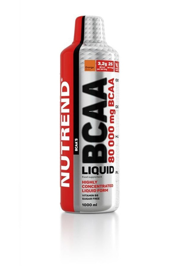 BCAA Liquid 1000 ml /25 servings/ Orange Nutrend (256722875)