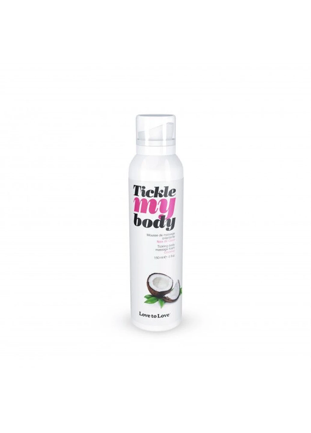 Масажна піна TICKLE MY BODY COCONUT (150 мл) зволожувальна Love To Love (277235986)