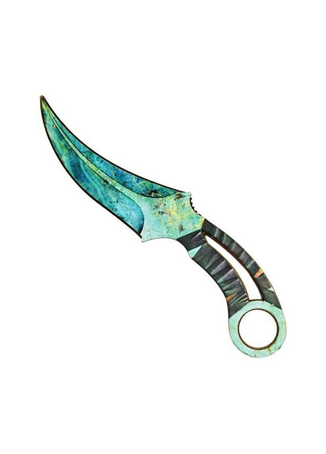Нож деревянный «Фанг Реликвия» цвет разноцветный ЦБ-00237827 Сувенір-Декор (269692386)