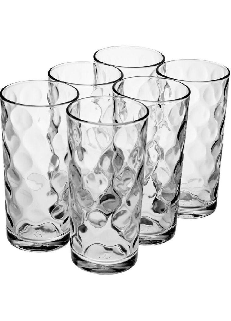 Набір високих склянок для напоїв Space 265 мл х 6 шт Pasabahce (267315550)