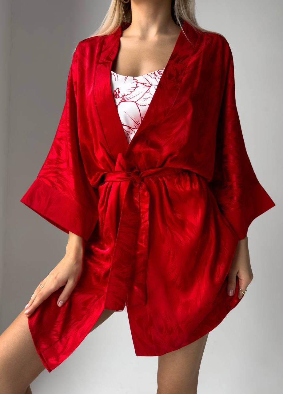 Халат и рубашка с поясом Domino жіночий халат та нічна сорочка (276975668)
