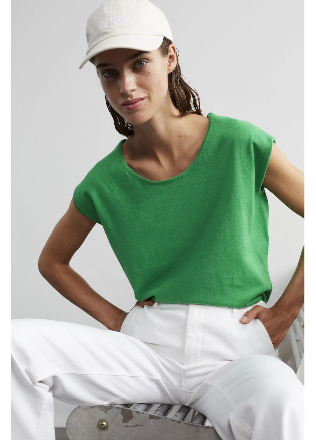 Женская футболка Зелёный Oui - (263607051)