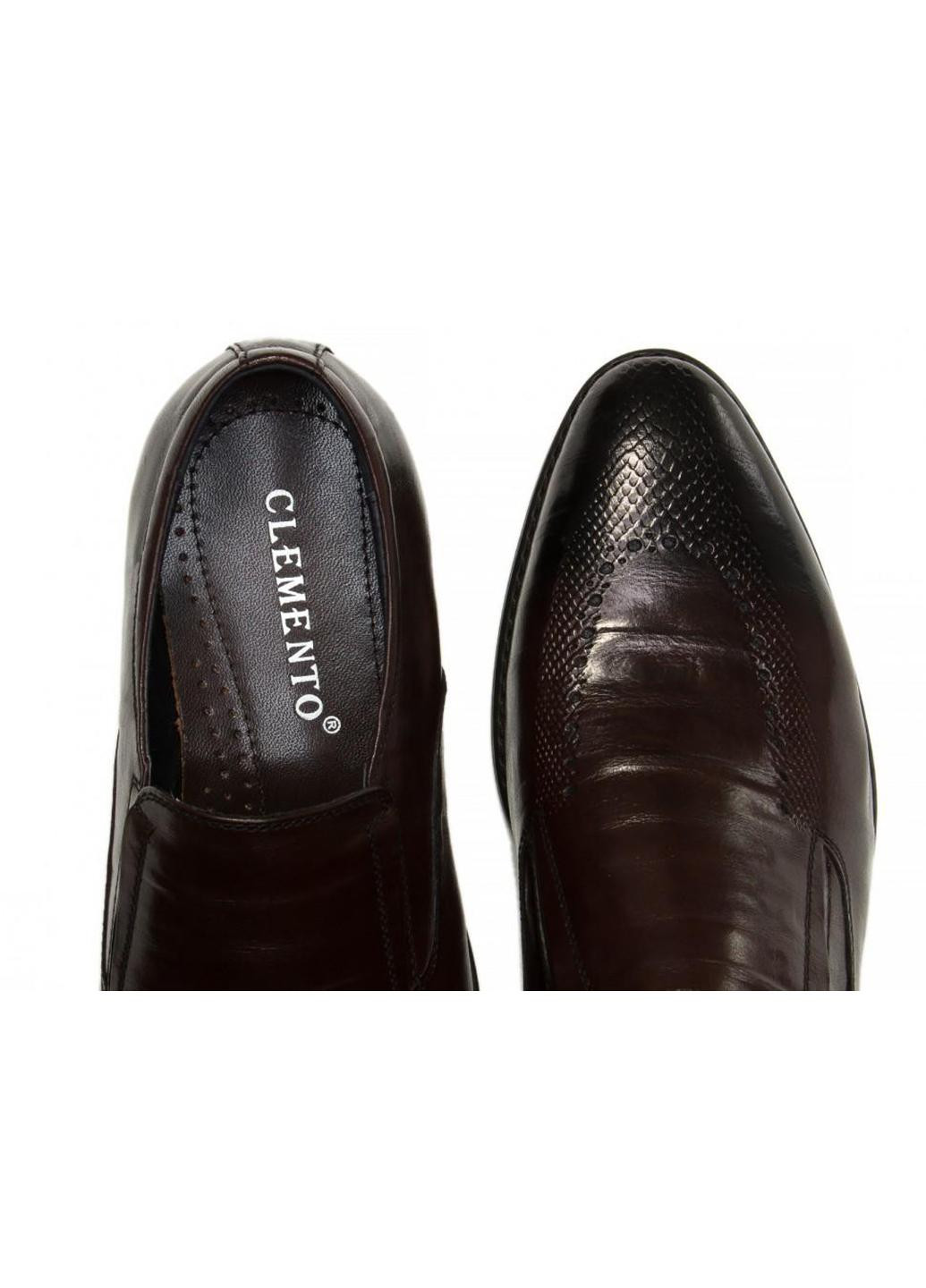 Коричневые туфли 7161623 38 цвет коричневый Clemento