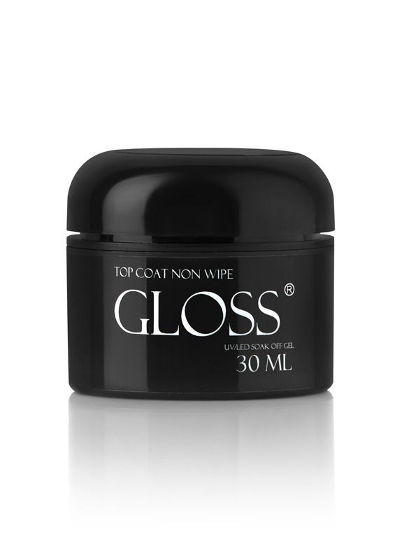 Топ без липкого шару GLOSS Top Non Wipe, 30 мл Gloss Company (268218819)